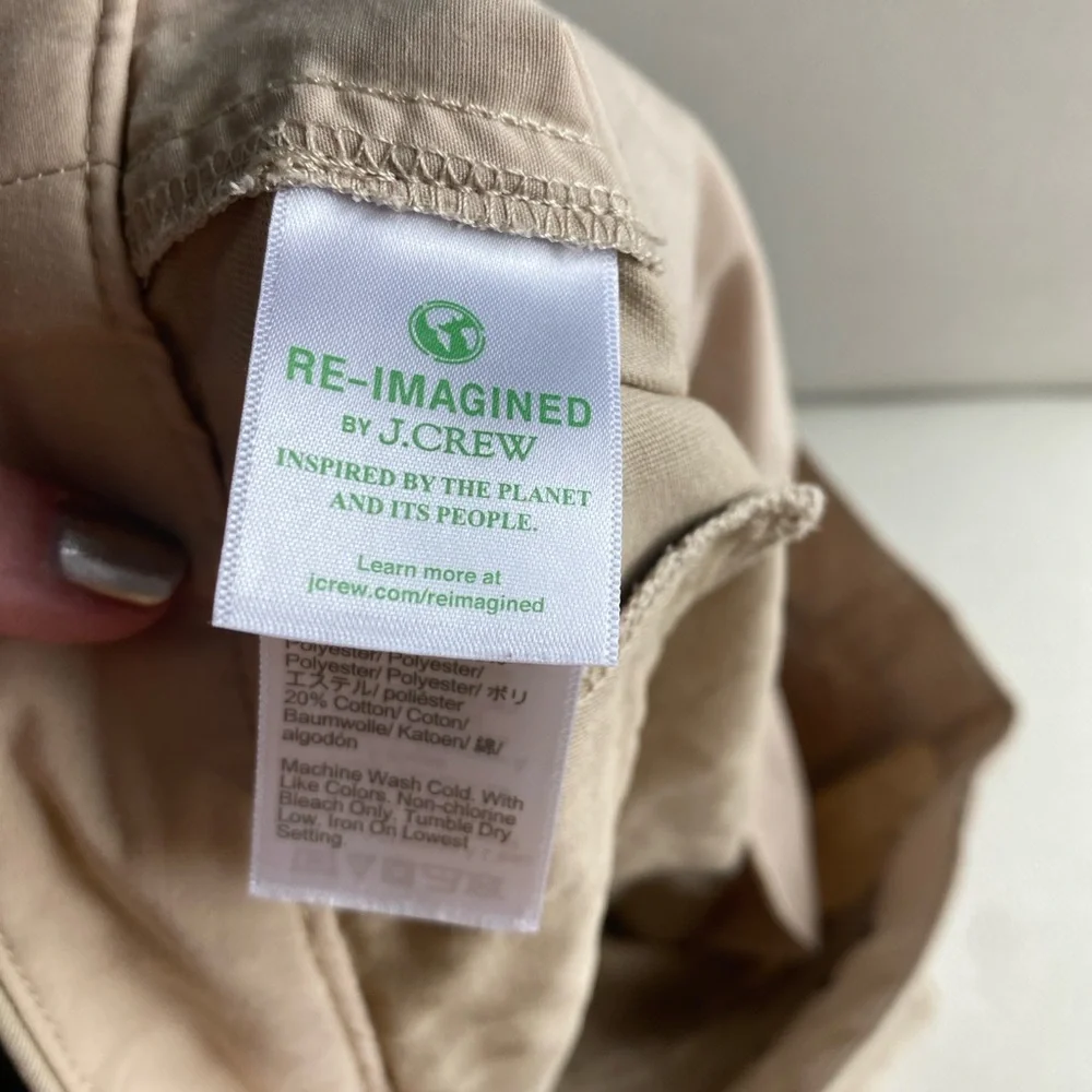 J. Crew Women’s 7” Classic Cotton Khaki Chino Short Size 10 - Picture 5 of 7